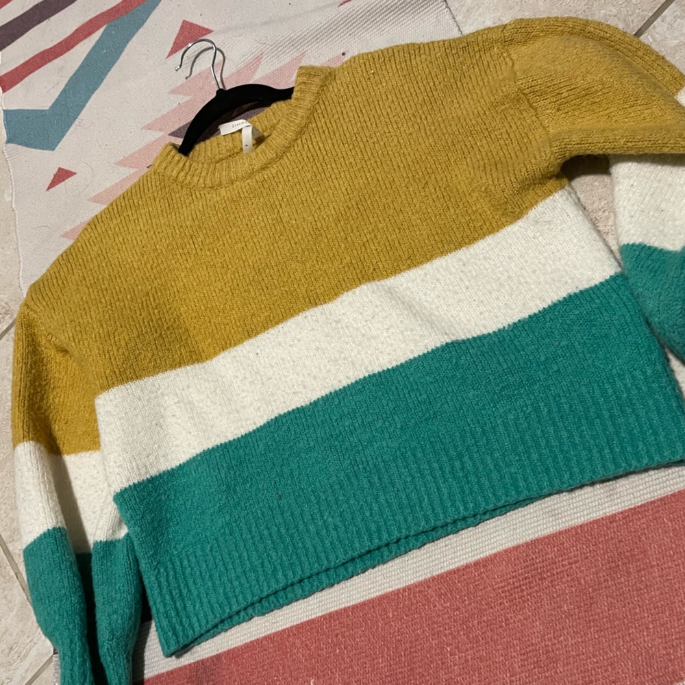 ModCloth dreamers Color Block Sweater - Picture 3 of 4